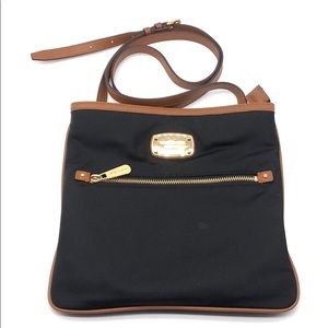 Michael Kohr’s Leather & Nylon Crossbody Purse